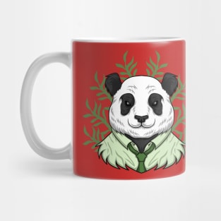 Panda Work Illustration Mug